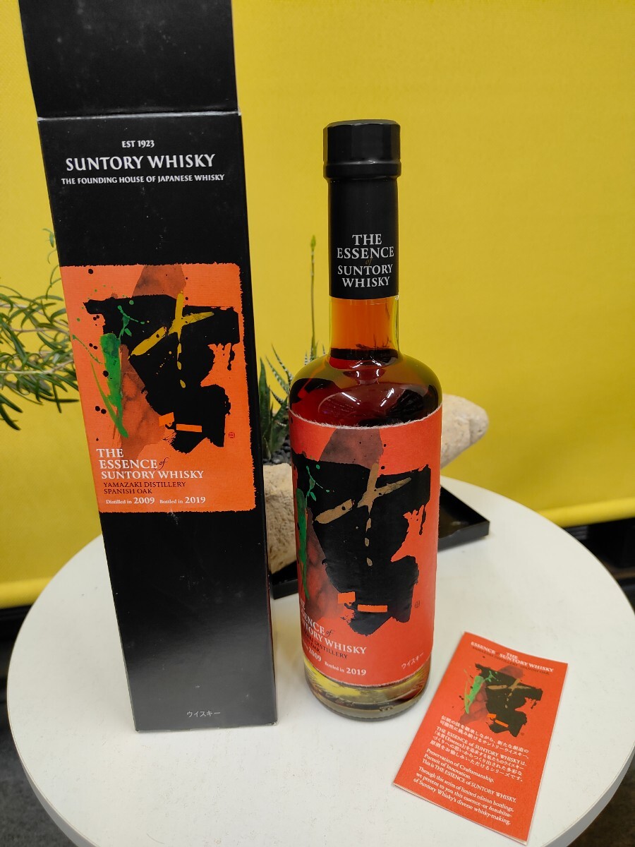 (6) SUNTORY / サントリー ザ エッセンス 山崎蒸溜所 2009-2019 ◆スパニッシュオーク 500ml / 56% hibiki yamazaki suntory _画像1