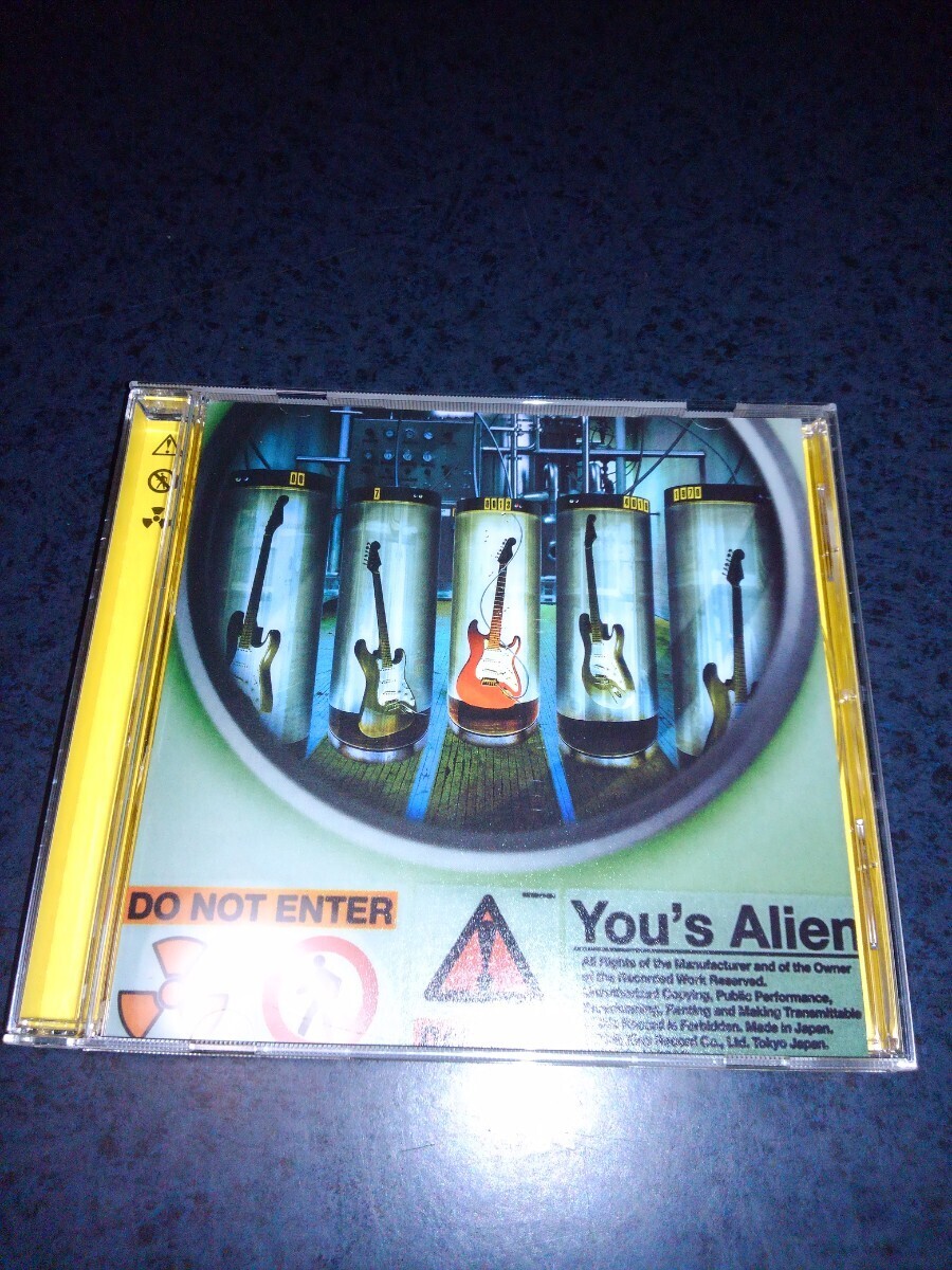足立祐二「You's Alien」　CD,アルバム12曲　2005年発売　DEAD END「I'M IN A COMA」カヴァー　河村隆一　MORRIE_画像1