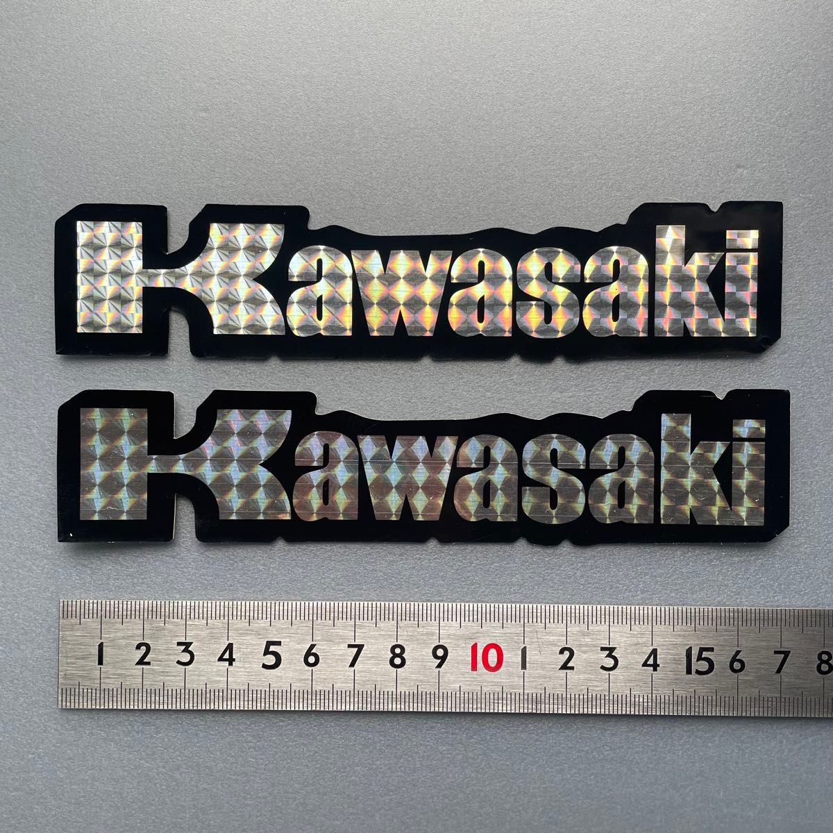 Kawasaki　カワサキプリズム ステッカー２枚　未使用 当時物1980年代　モータースポーツバイクレーシング旧車ビンテージ