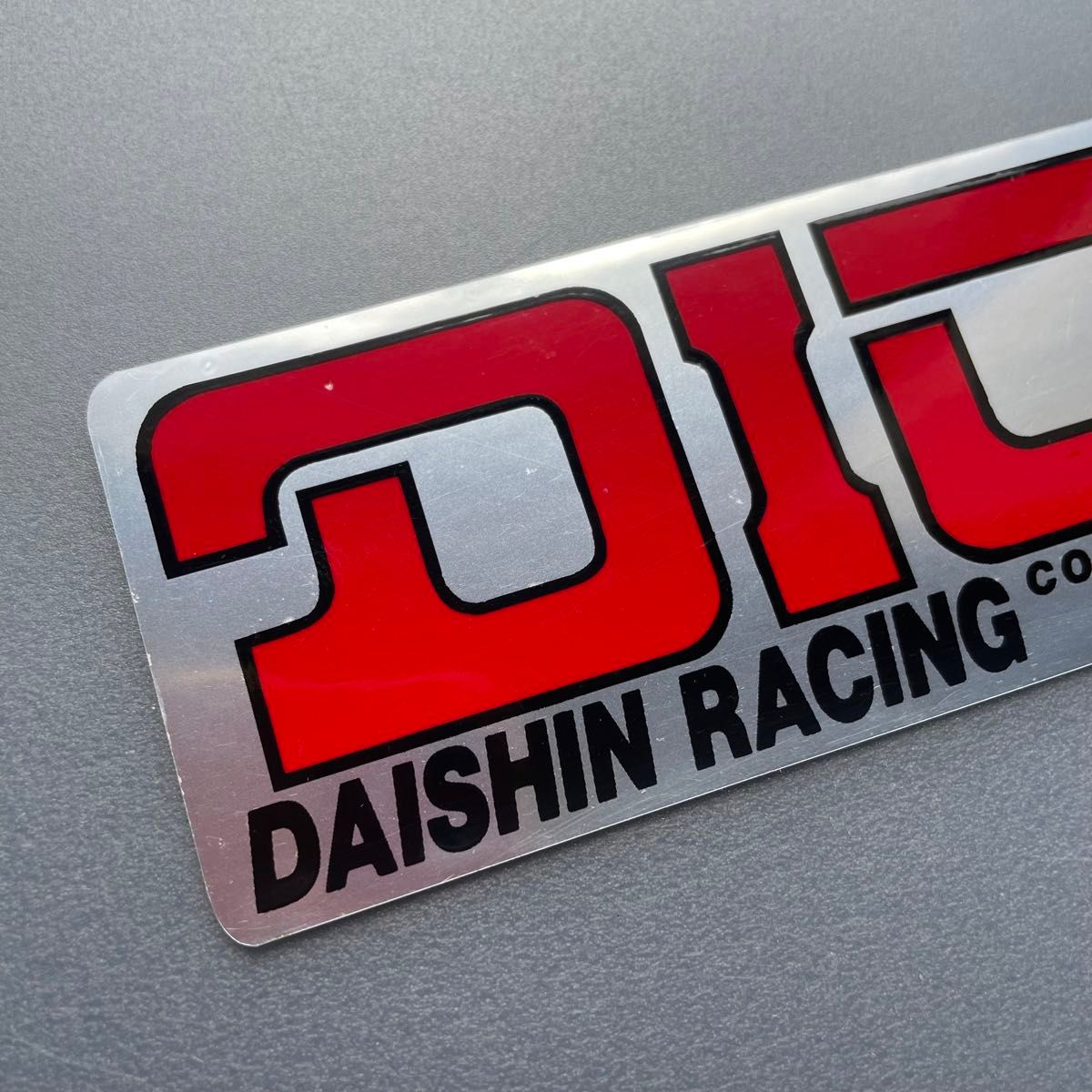 DAISHIN RACING 大真工業　DIC ステッカー2枚未使用 当時物1980年代　レーシング　デッドストック 　ビンテージ