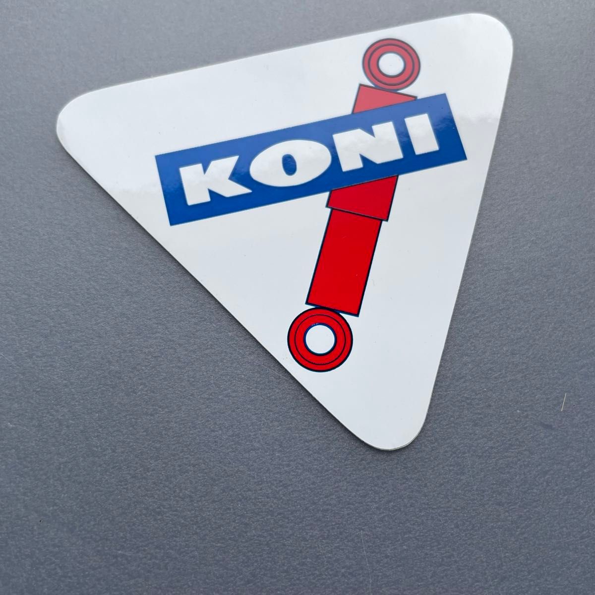 KONI コニーステッカー2枚　未使用 当時物　1980年代　デッドストック 旧車バイクサスペンションレーシング　ビンテージ