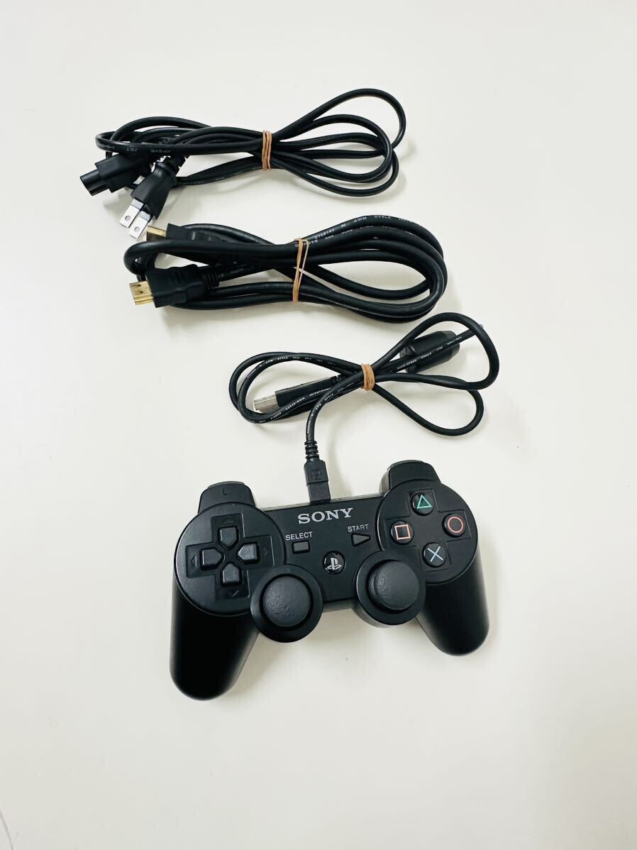[1 jpy start ]PS3 body controller 1 piece CECH-4000B extra soft attaching! PlayStation 3 PlayStation 3 SONY game machine * operation verification settled *