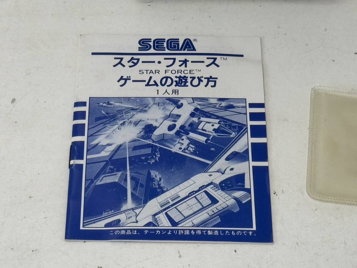 [ коробка инструкция имеется ][ Sega Mark Ⅲ SC-3000 SG-1000 Sega мой карта soft STAR FORCE Star сила корпус ]