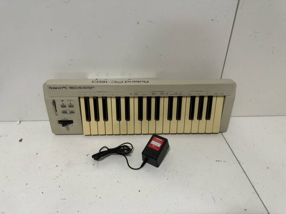 【Roland PC-160 本体 MIDI Keyboard ローランド キーボード アダプタ BOSS PSA-100G】の画像1
