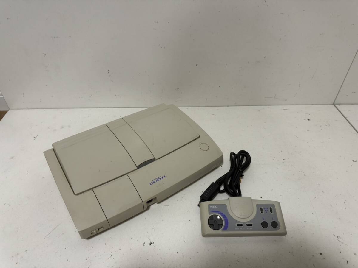 [NEC PCE PC engine DUO-R PI-TG10 NEC Duo-R game machine body controller set adapter AV cable missing ]