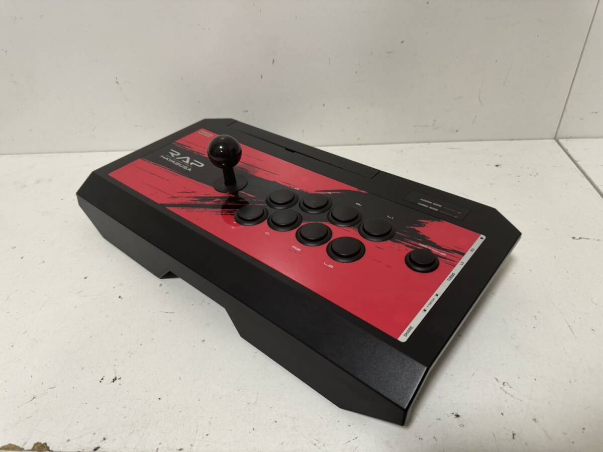 【HORI ホリ リアルアーケードプロ PS4-055 本体 REAL ARCADE Pro.V HAYABUSA PlayStation4 PlayStation3 PC アーケードコントローラー 】_画像3