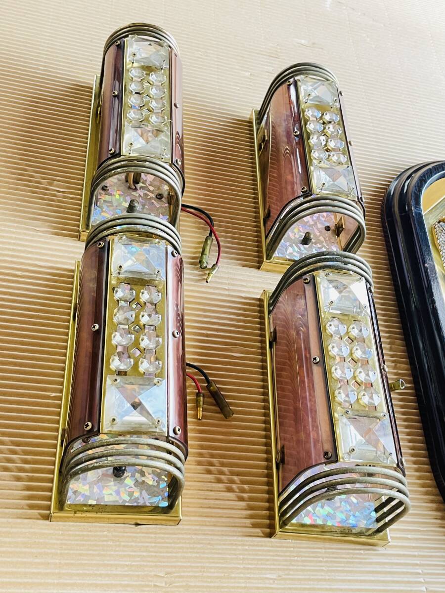 1992年製 バス 観光バス サロンバス シャンデリア 一式 大光電気 1992年製 バス 観光バス サロンバス シャンデリア 一式 大光電気