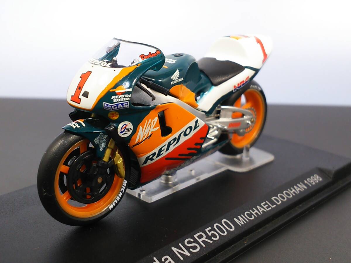 1/24 チャンピオンバイク #6 HONDA NSR500 MICHAEL DOOHAN 1998年 マイケル・ドゥーハン ホンダ 送料410円 開封済 追跡可 匿名配送の画像9