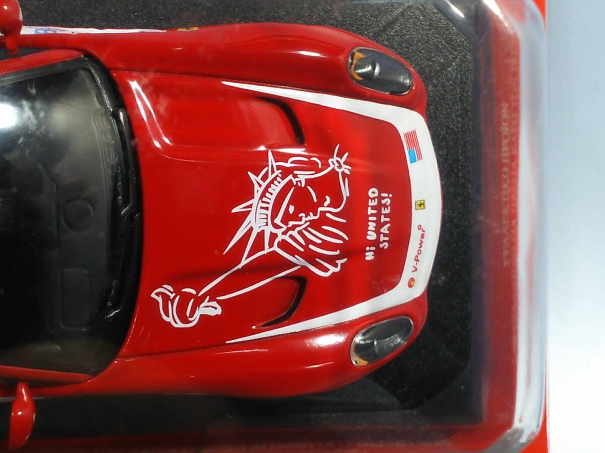 Ferrariコレクション 未開封 #53 599 GTB FIORANO RED パナメリカーナ (2006) 大陸縦断イベント 縮尺1/43 送料410円 同梱歓迎 追跡可_画像6