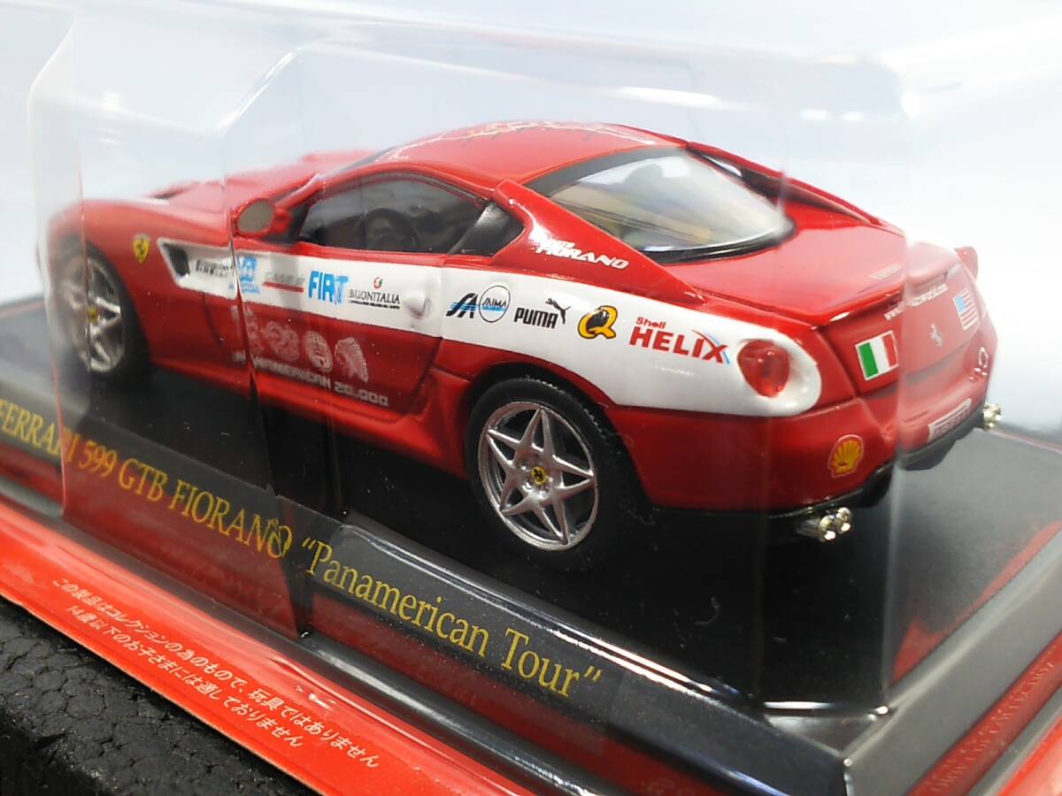 Ferrariコレクション 未開封 #53 599 GTB FIORANO RED パナメリカーナ (2006) 大陸縦断イベント 縮尺1/43 送料410円 同梱歓迎 追跡可_画像10