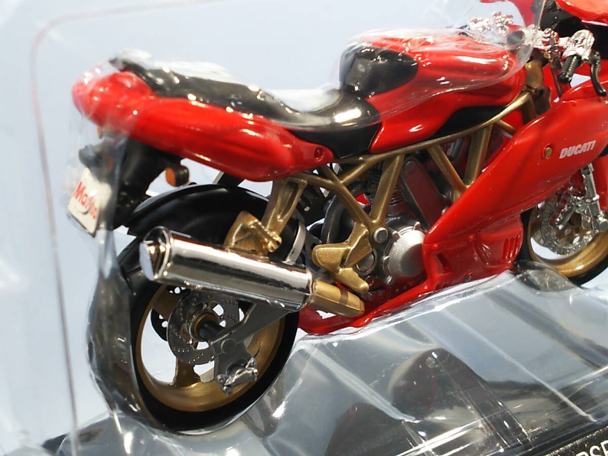 1/18 モトコレクション #30 DUCATI SUPER SPORT 900 ドゥカティ maisto 送料410円 同梱歓迎 追跡可 匿名配送の画像5