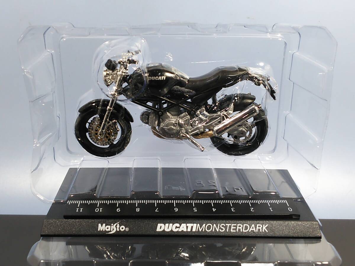 1/18 モトコレクション #17 DUCATI MONSTER DARK ドゥカティ maisto 送料410円 同梱歓迎 追跡可 匿名配送_画像7