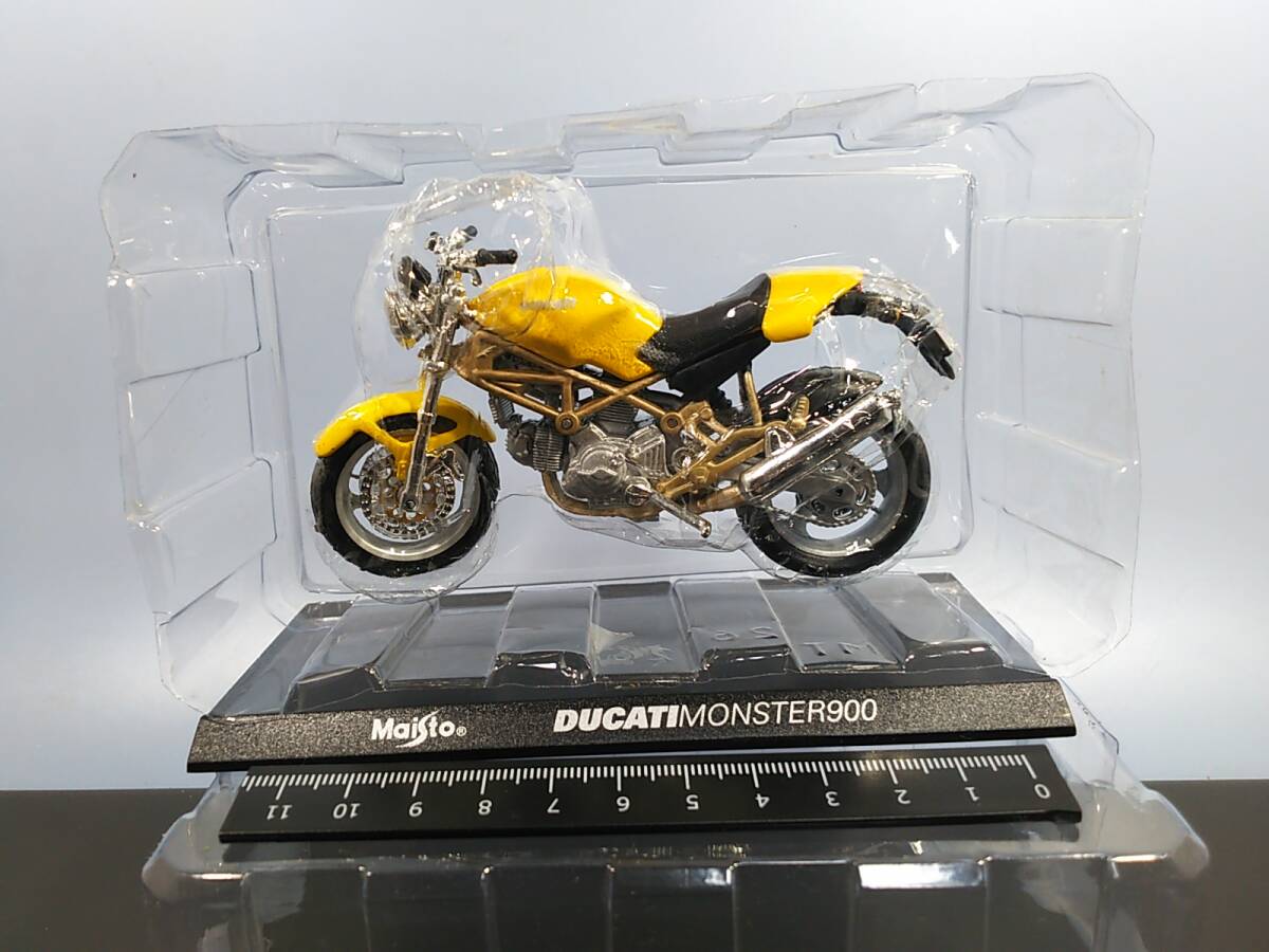 1/18 モトコレクション #6 DUCATI MONSTER900 ドゥカティ maisto 送料410円 同梱歓迎 追跡可 匿名配送_画像2