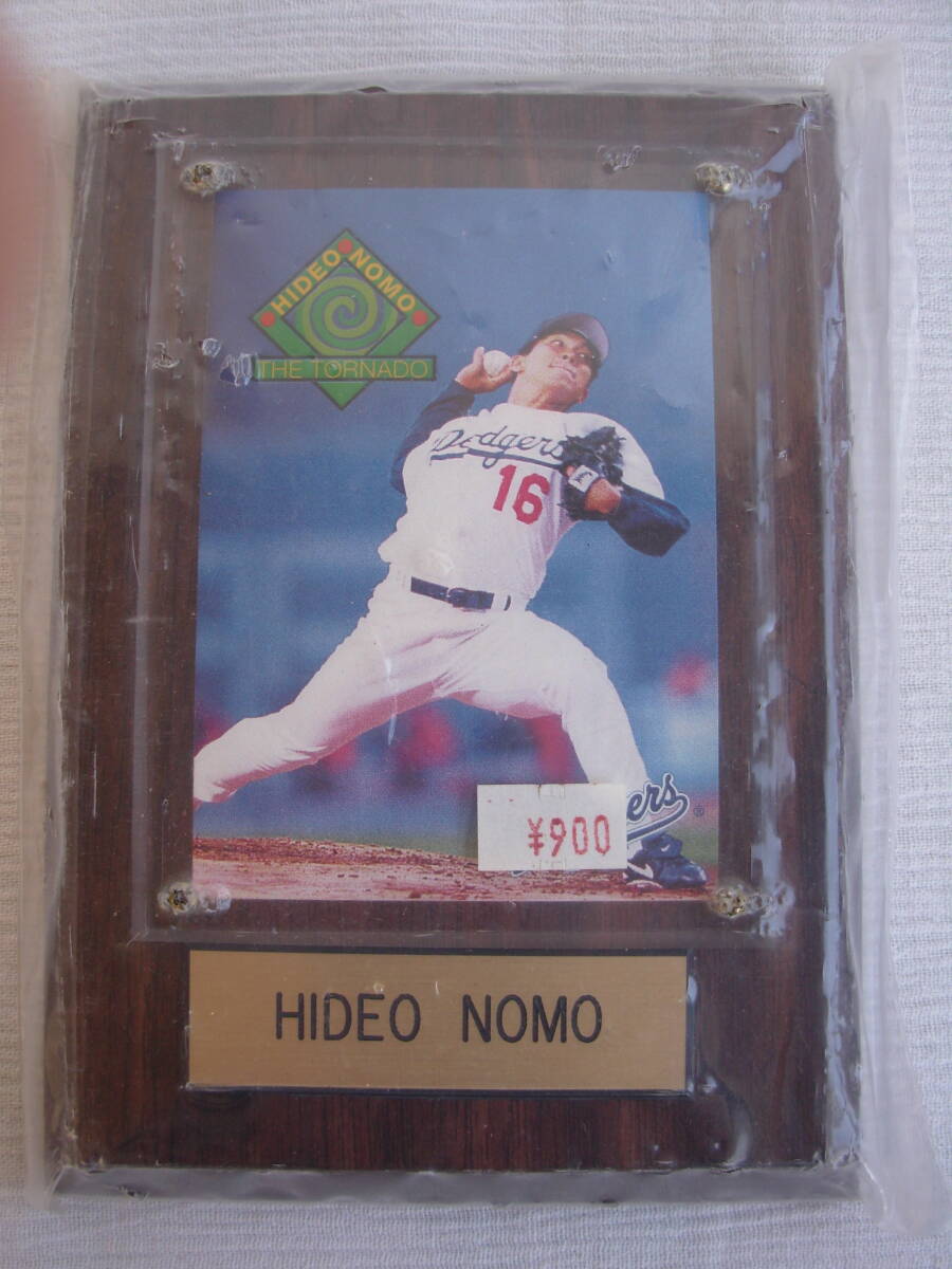 MLB 野茂英雄 フィギュア・ポートレート・ベースボールカード セットの画像4