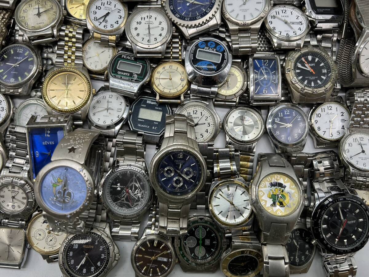 動作未確認品 ジャンク ステンレス 金属系 腕時計 300本以上 Burberry/Jean Paul Gaultier/SEIKO/CITIZEN/CASIO ブランド まとめ売り 大量の画像3