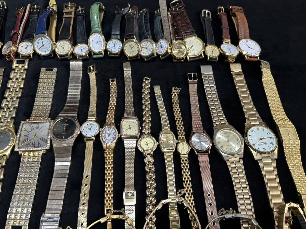 動作未確認品 ジャンク ゴールドカラー 金色 腕時計 100本 セイコー/シチズン/SEIKO/CITIZEN/CASIO ブランド まとめ売り 大量 まとめて_画像9