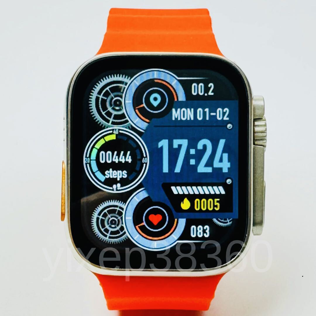  новый товар Apple Watch Ultra2 товар-заменитель смарт-часы большой экран Ultra смарт-часы телефонный разговор спорт музыка . средний кислород многофункциональный японский язык Appli 