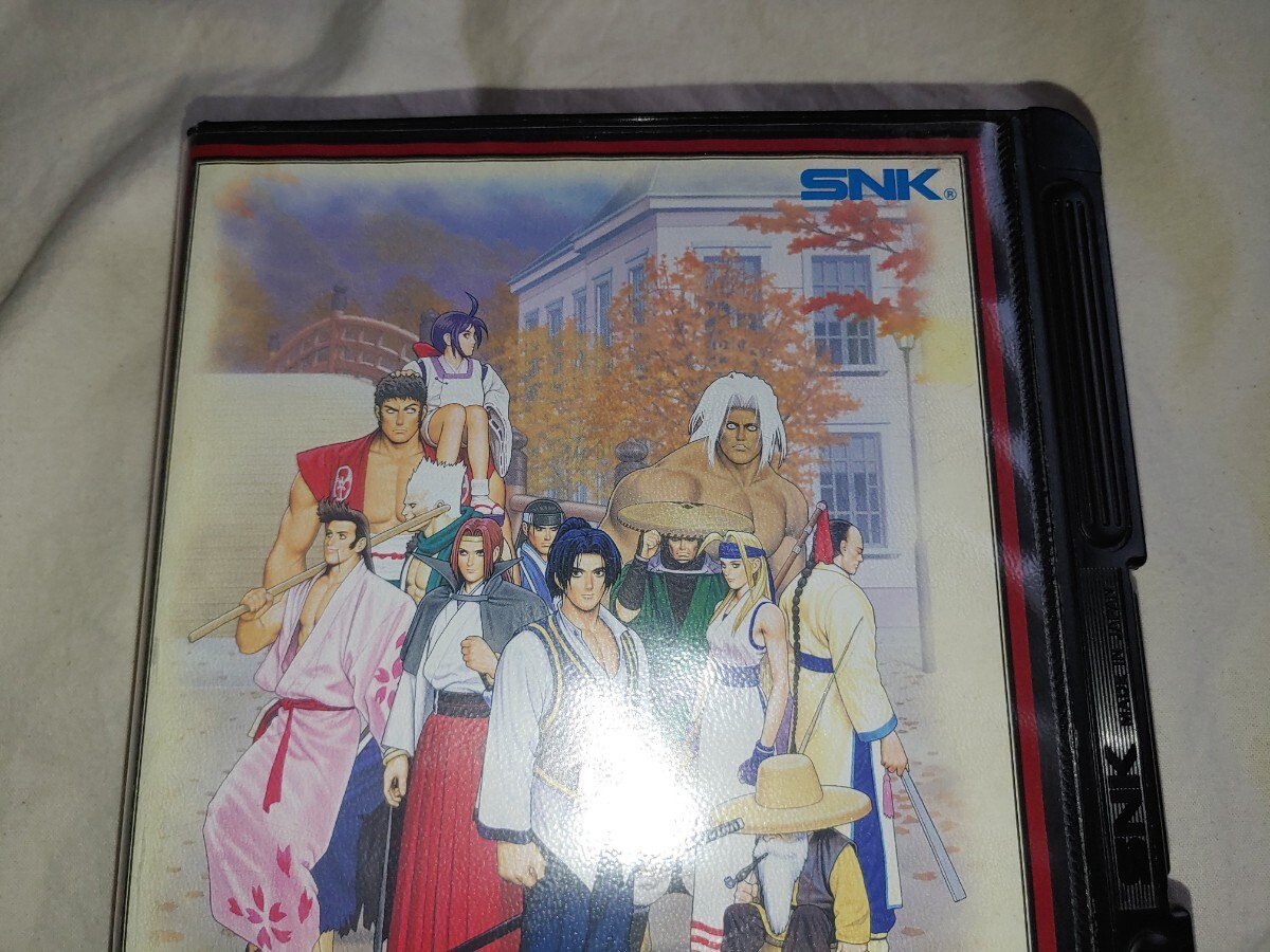 【送料無料】　説明書なし　ネオジオ　幕末浪漫　月華の剣士　SNK　NEO-GEO　 NEOGEO　ROM版