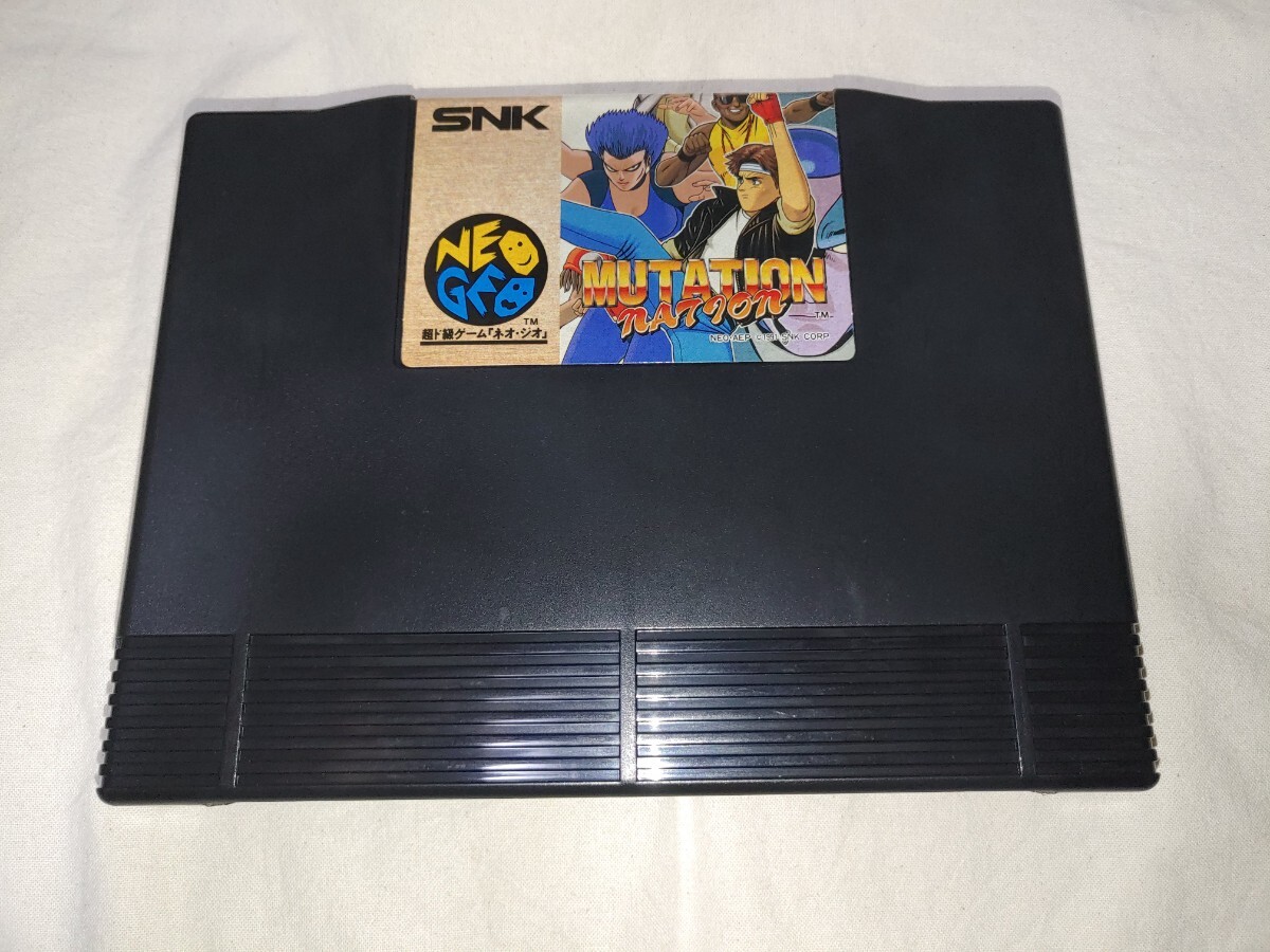 説明書欠品 ネオジオ ミューテイション・ネイション ROM 説明書欠品 ネオジオ ミューテイション・ネイション ROM