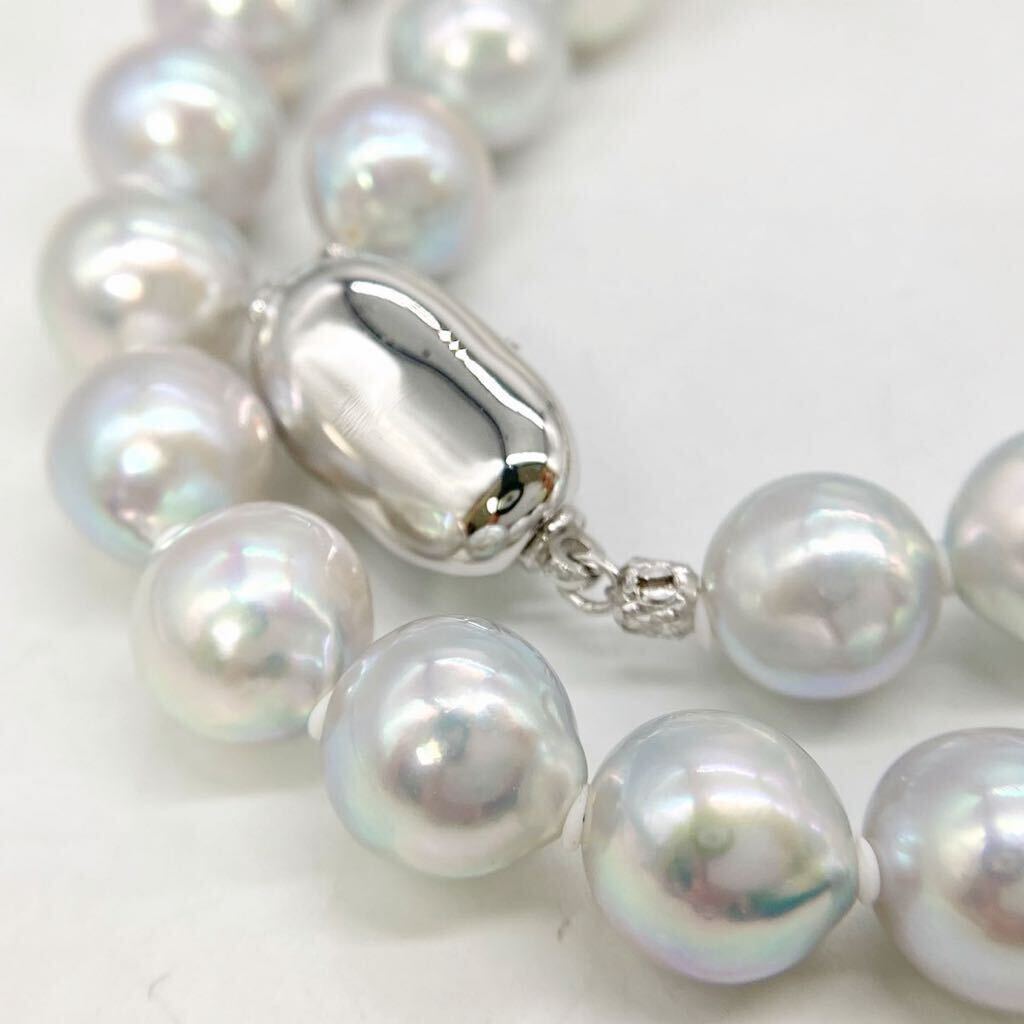 ■アコヤ本真珠ネックレス3点おまとめ■m重量約111.5g パール pearlネックレス necklace ジュエリー jewelry accessory silver DA0_画像3