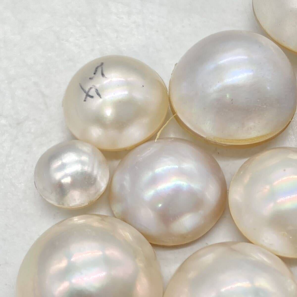 #mabe pearl . summarize #m approximately 40g/200ct pearl pearl pearl half jpy pearl jewelry jewelry unset jewel gem 
