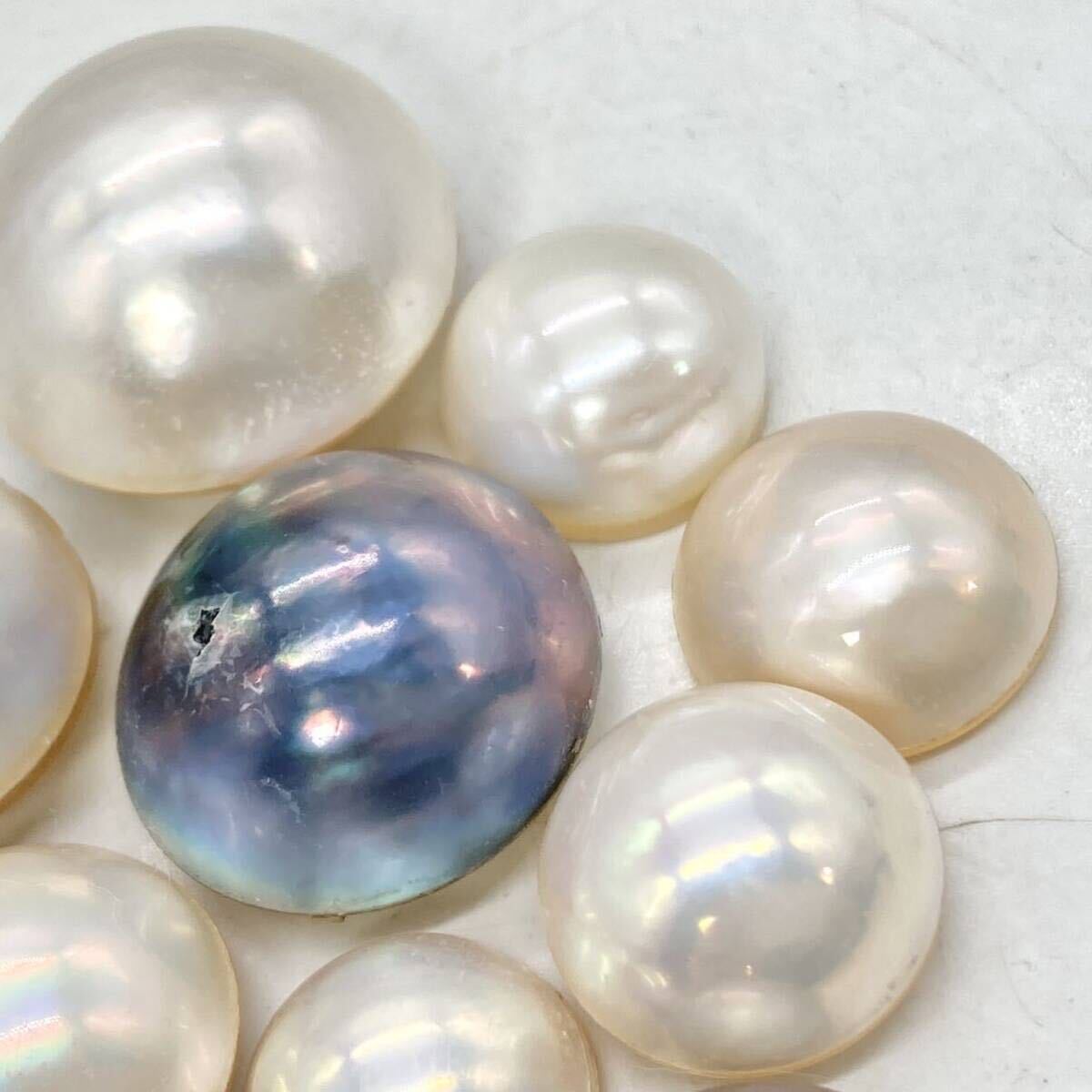#mabe pearl . summarize #m approximately 40g/200ct pearl pearl pearl half jpy pearl jewelry jewelry unset jewel gem 