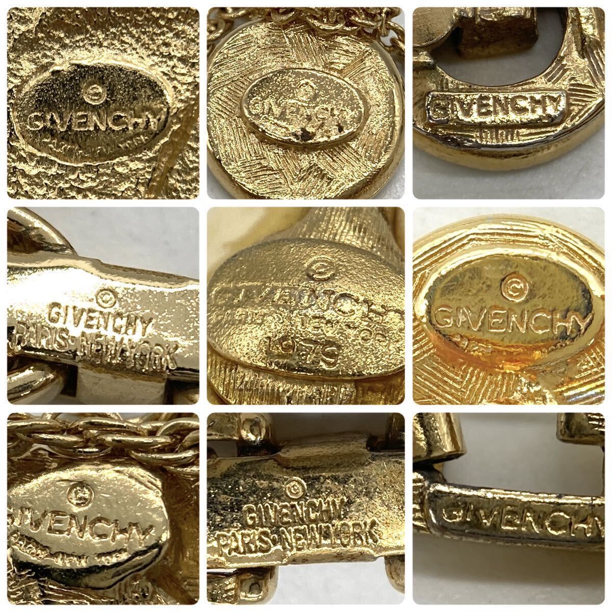 #GIVENCHY/ Givenchy accessory 12 point . summarize #m approximately 153.5g Vintage necklace necklace vintage bracele accessory CE0