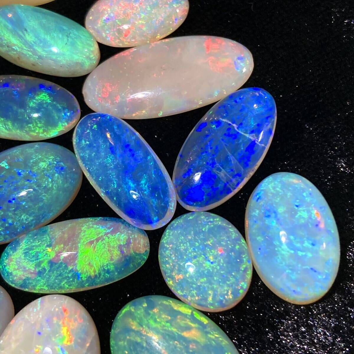 . color exceptionally effective!!# opal loose . summarize #m approximately 20g/100ct loose unset jewel gem jewelry jewelry opal. color water fire white
