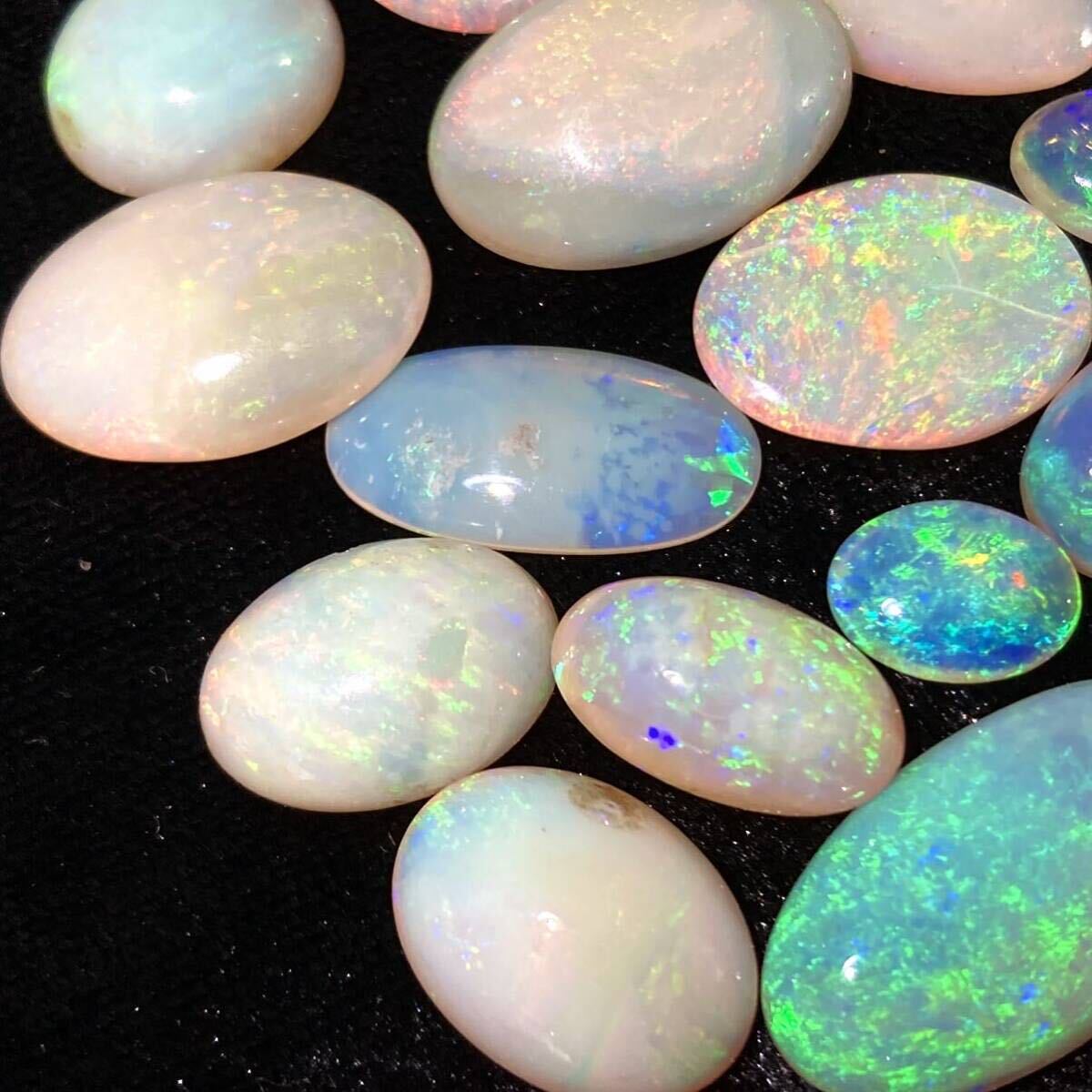 . color exceptionally effective!!# opal loose . summarize #m approximately 20g/100ct loose unset jewel gem jewelry jewelry opal. color water fire white