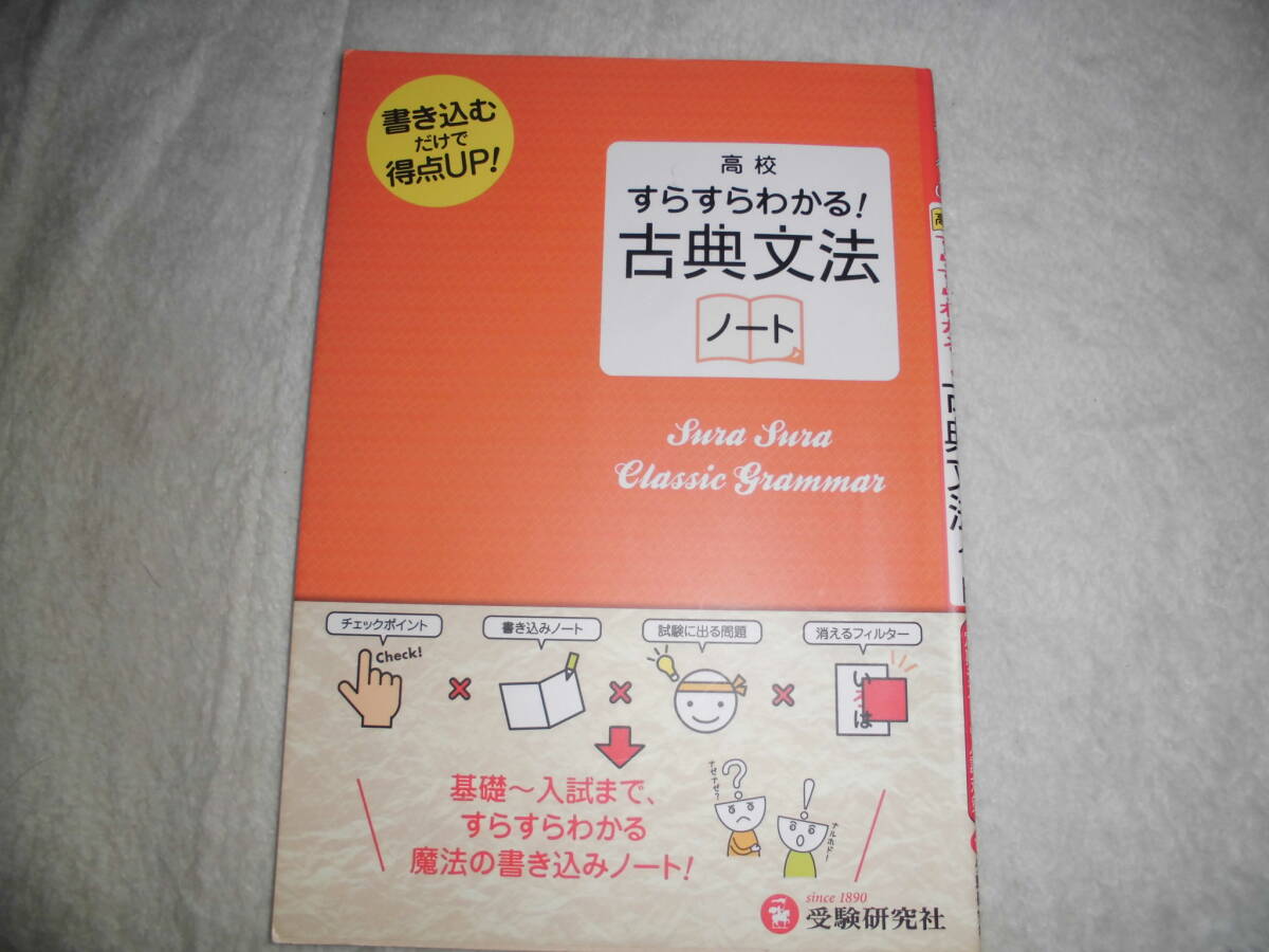 24H273　　　高校　すらすらわかる！古典文法　基礎～入試　　問題集_画像1