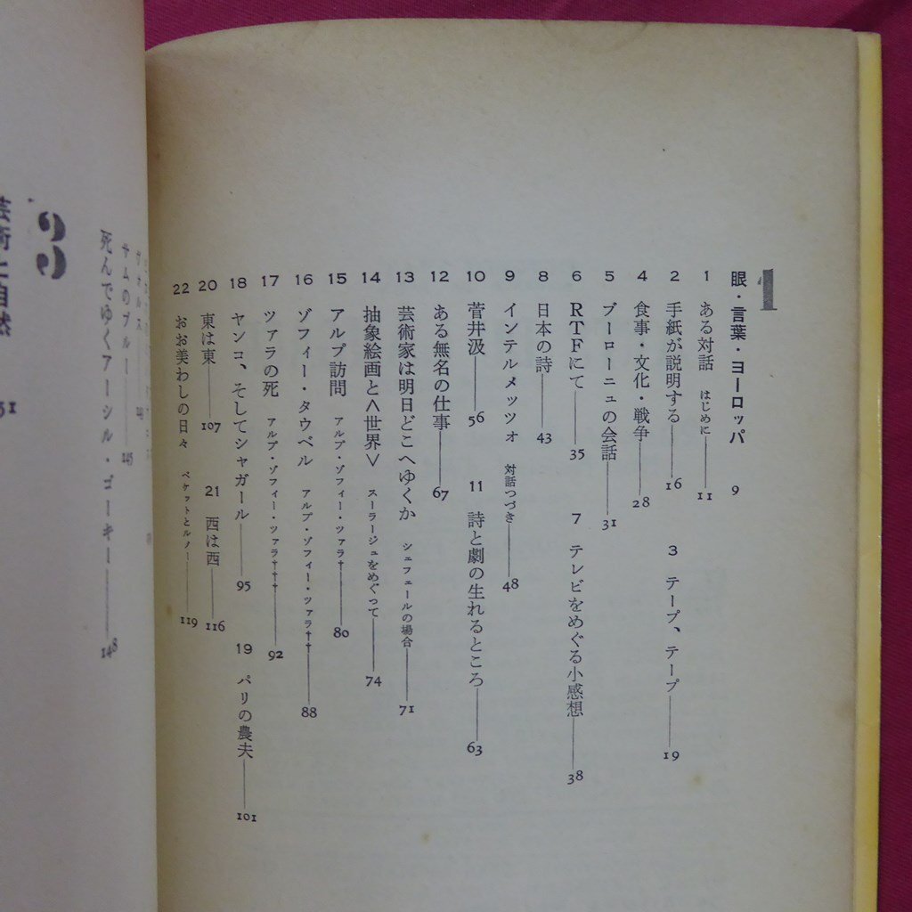 1/大岡信著【眼・ことば・ヨーロッパ-明日の芸術/美術選書/美術出版社・1965年】菅井汲/アルプ_画像6