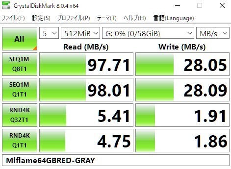 【送料無料】マイクロSDカード 64GB 2枚 class10 2個 microSD microSDXC マイクロSD 高速 MIFLAME 64GB RED-GRAY_画像3