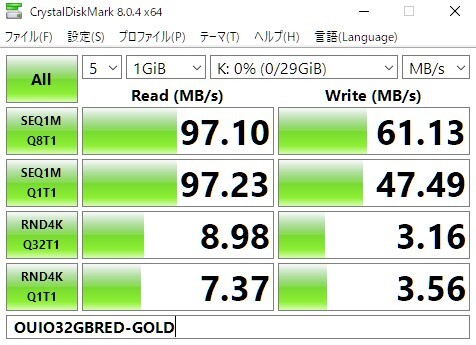 【送料無料】2枚セット マイクロSDカード 32GB 2枚 class10 2個 高速 microSD microSDHC マイクロSD OUIO 32GB RED-GOLD _画像3