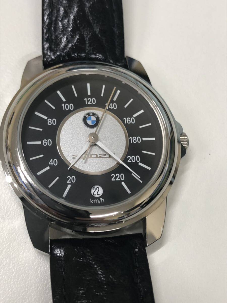 稼働品 BMW 2002ti オートマ 自動巻き 裏スケルトン 腕時計 非売品 ノベルティ_画像2