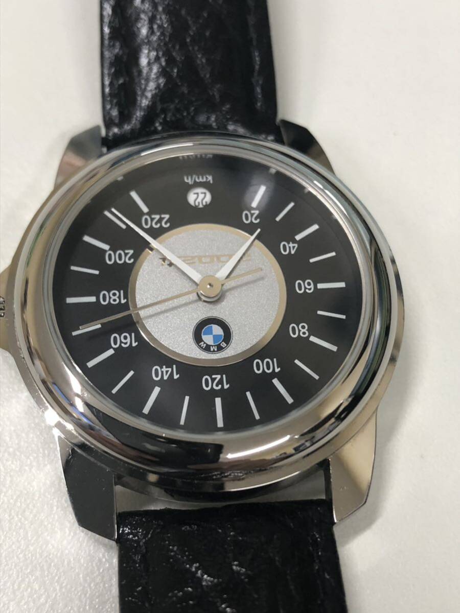 稼働品 BMW 2002ti オートマ 自動巻き 裏スケルトン 腕時計 非売品 ノベルティ_画像3