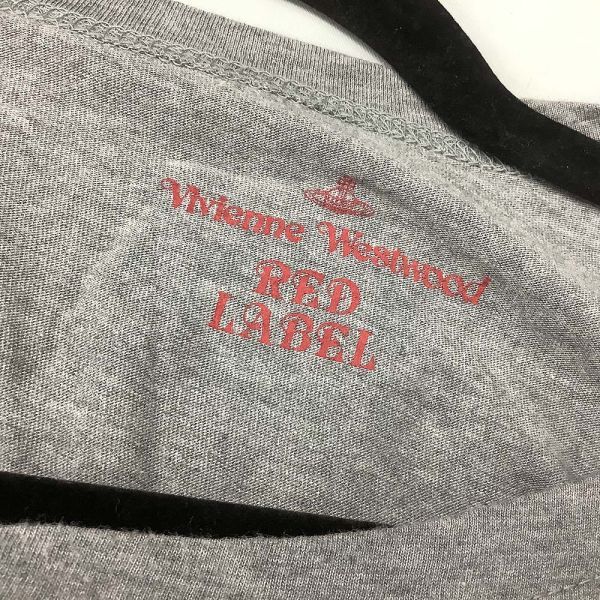 [PT13710] Vivienne Westwood red label One-piece колено длина серый серия 2 Vivienne Westwood RED LABEL