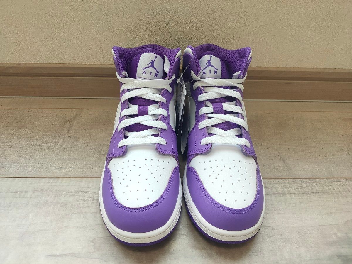 24 5cm NIKE AIR JORDAN 1 MID GS PURPLE VENOM ナイキ エア 24 5cm NIKE AIR JORDAN 1 MID GS PURPLE VENOM ナイキ エア