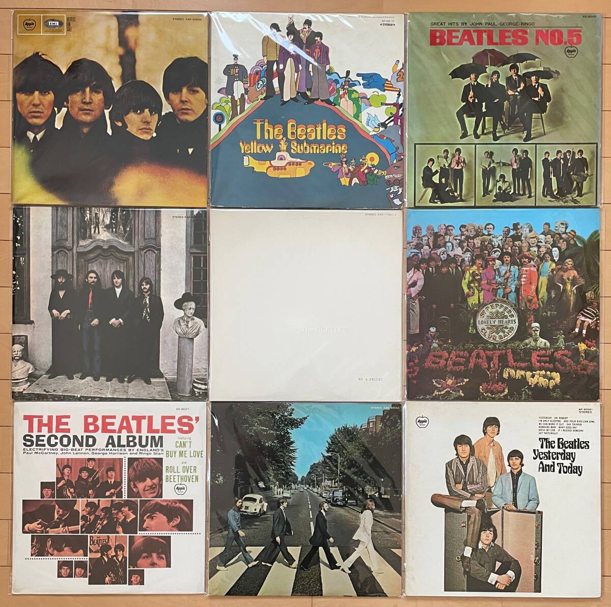 帯 赤 関連 レア盤 ビートルズ 36枚 Beatles ポスター シングル盤付 LD ソロ 完品 ジョンレノン ポールマッカートニー ジョージハリソンの画像5