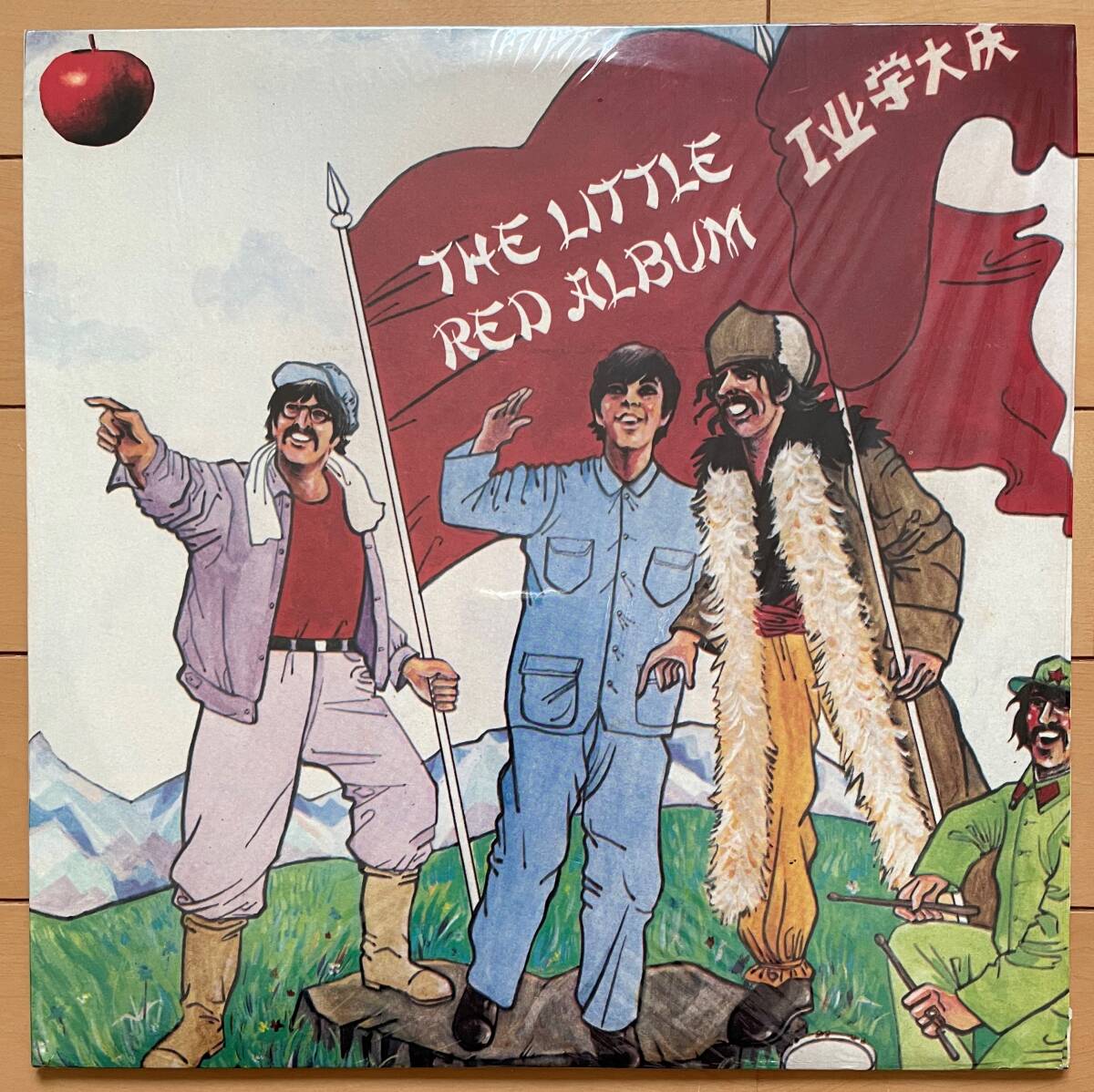 レア！ 2LP コレクター盤「The Beatles - The Little Red Album」ジョンレノン ポールマッカートニー ジョージハリソン リンゴスターの画像1