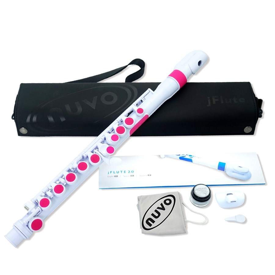 NUVO Flute2.0 フルート jFlute(White/Pink)/N220JFPK〈ヌーヴォ〉_画像1