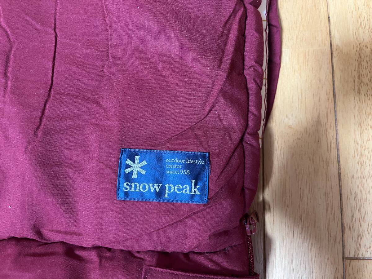 snow peak　スノーピーク　セパレートシュラフ　オフトン_画像2