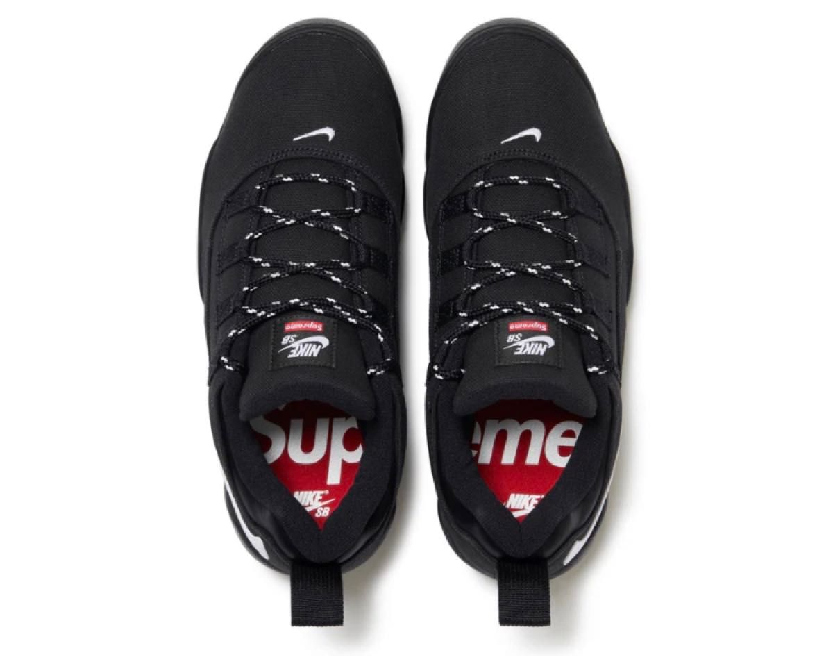 Supreme × Nike SB Darwin Low "Black" 24㎝