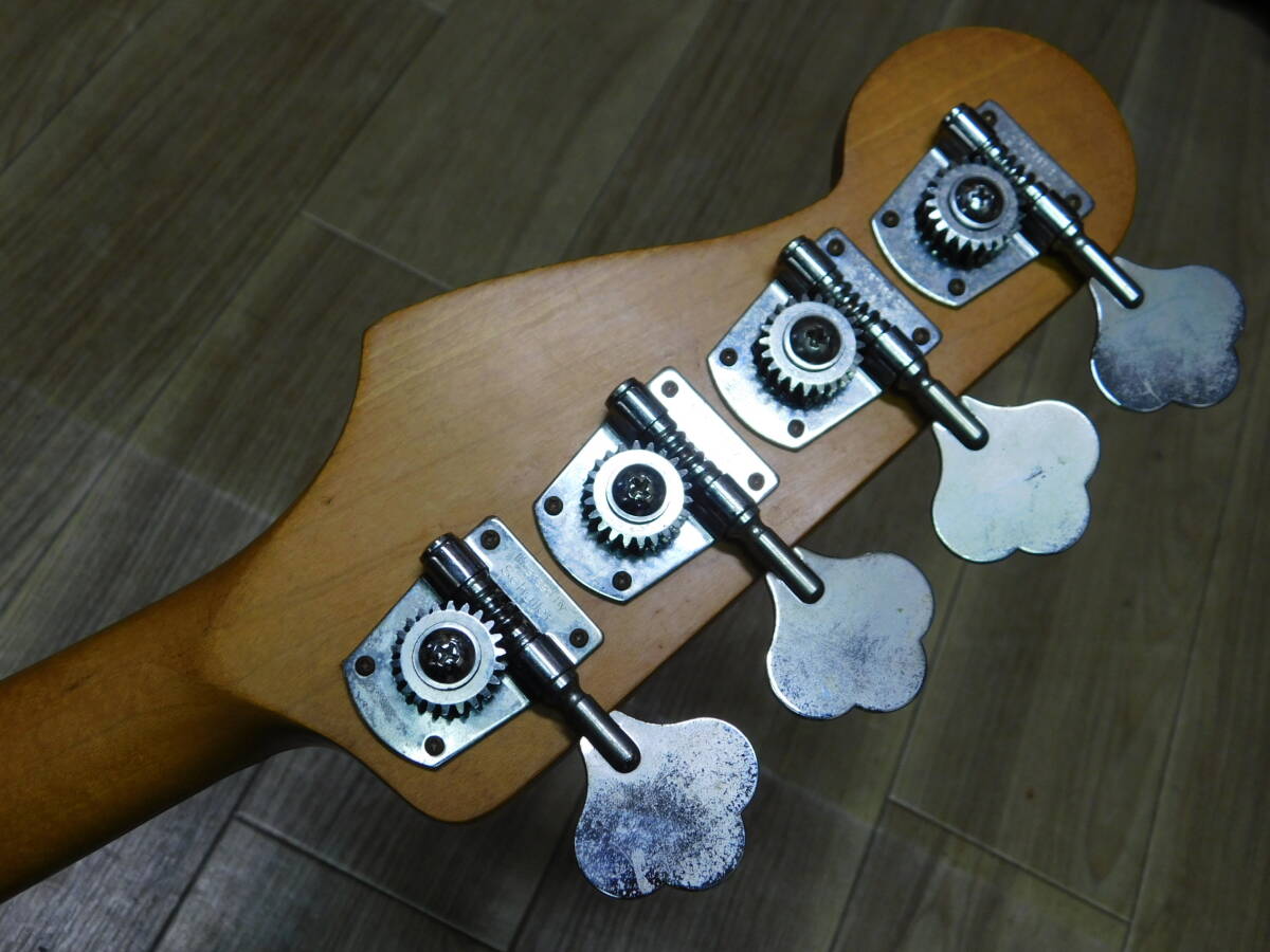Fender Mexico Squierシリーズ JAZZ BASS フェンダー ジャズベ Shallerペグ 現状/M01の画像5