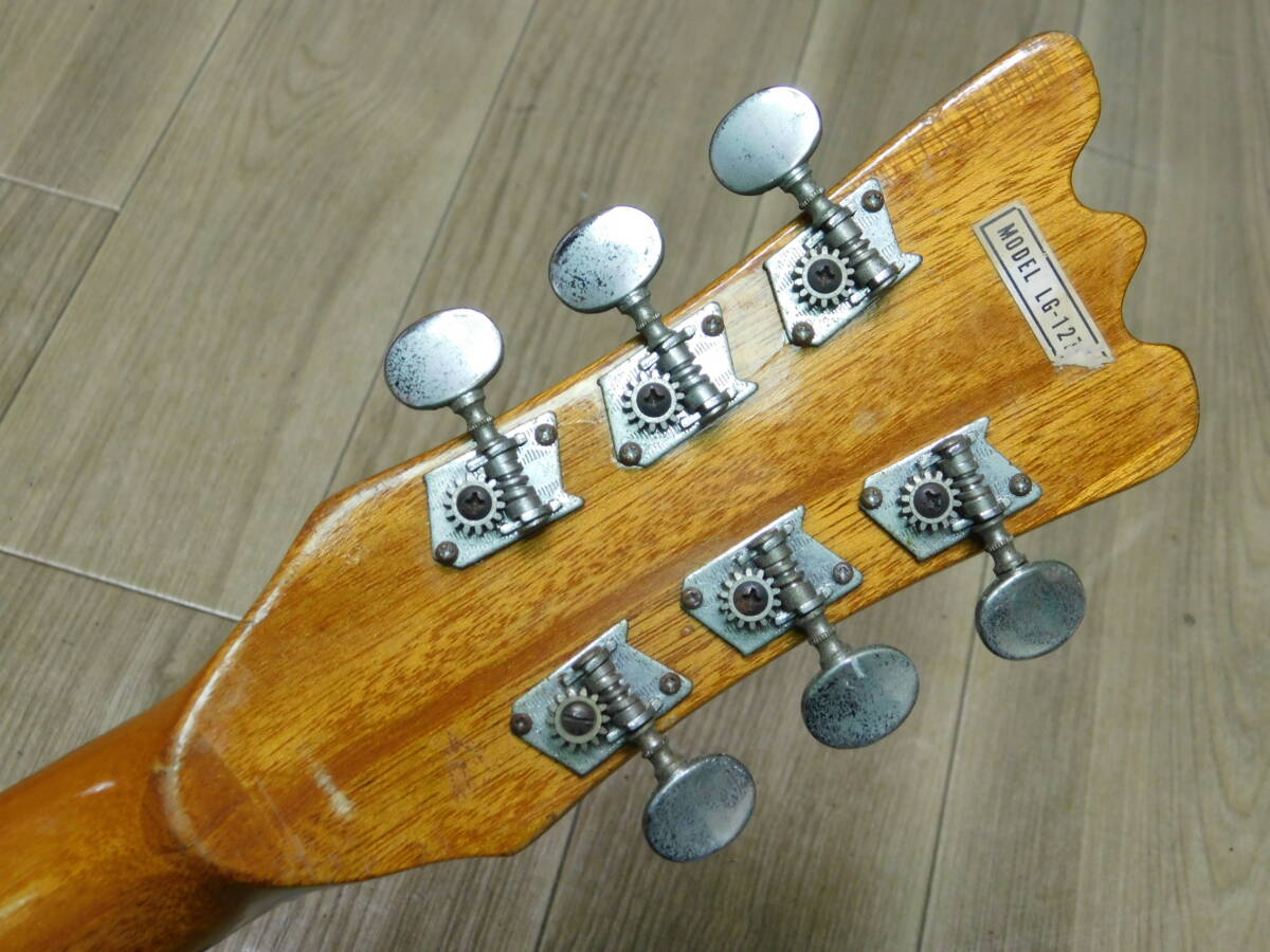 【ジャンク現状】希少60年代ビザールギター Guyatone グヤトーン LG-127T モズライトタイプ ジャパンヴィンテージ/F605の画像5