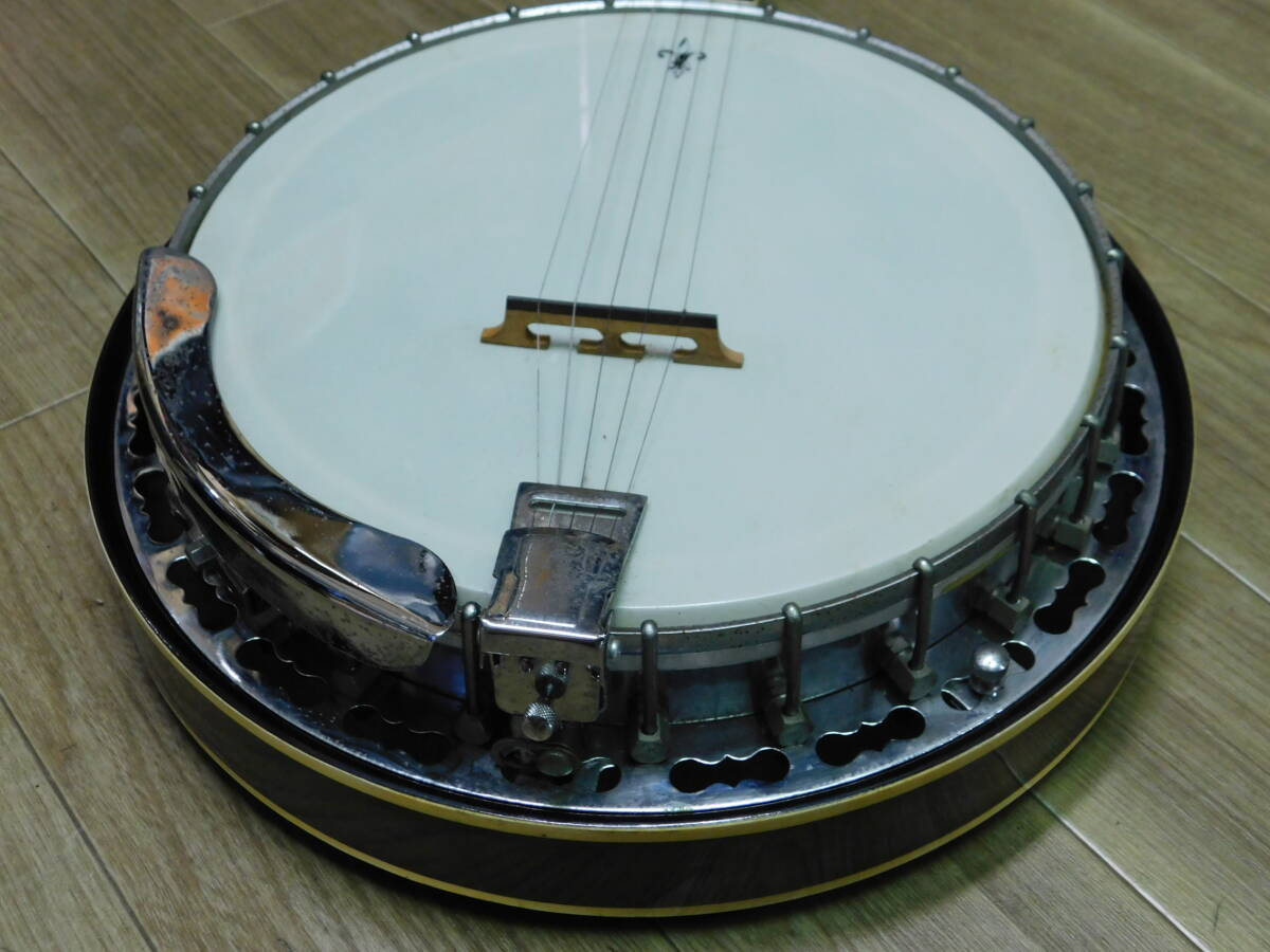 [ Japan Vintage ]Thumb Standard Tenesy banjo 5 string exclusive use hard case attached /C476