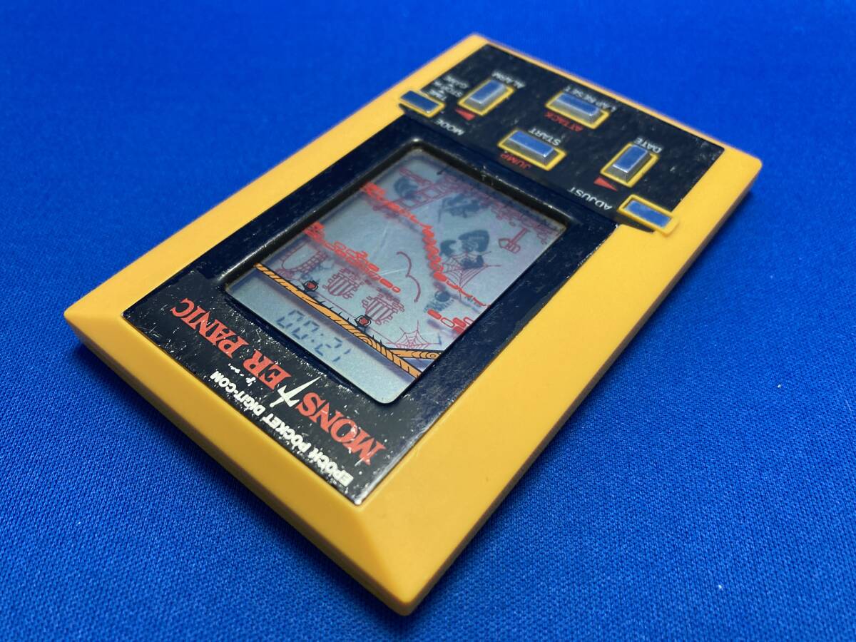 【動作品】LSIゲーム モンスターパニック ゲームウォッチ LCD エポック社 携帯ゲーム MONSTER PANIC EPOCH レトロの画像6