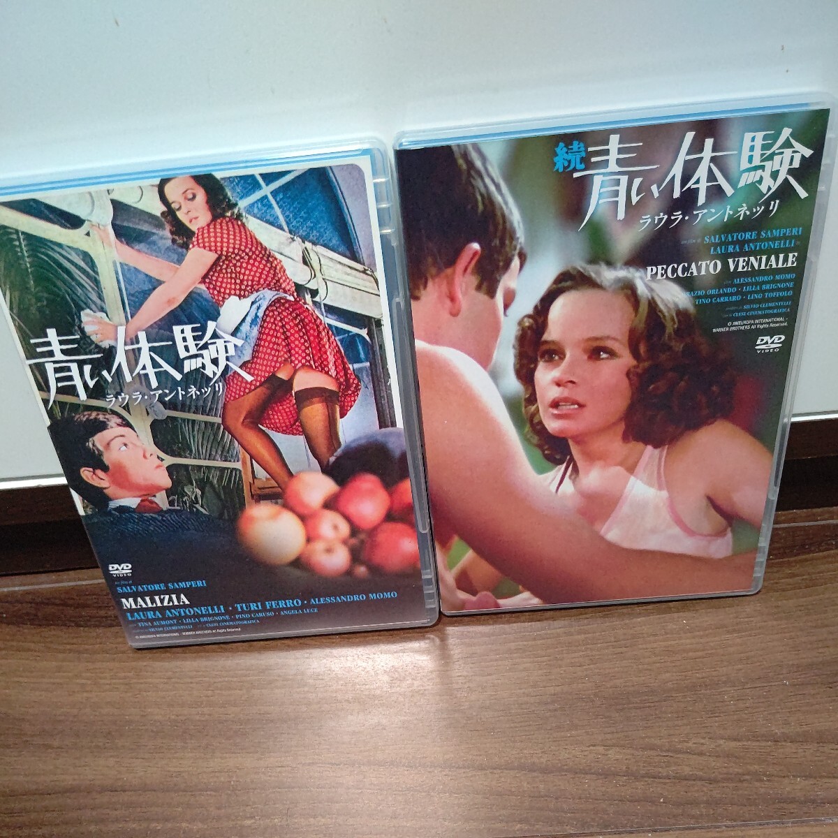 青い体験 ＋続青い体験 DVD /セル版/ラウラ・ アントネッリ出演 /アレッサンドロ・モモ出演_画像1