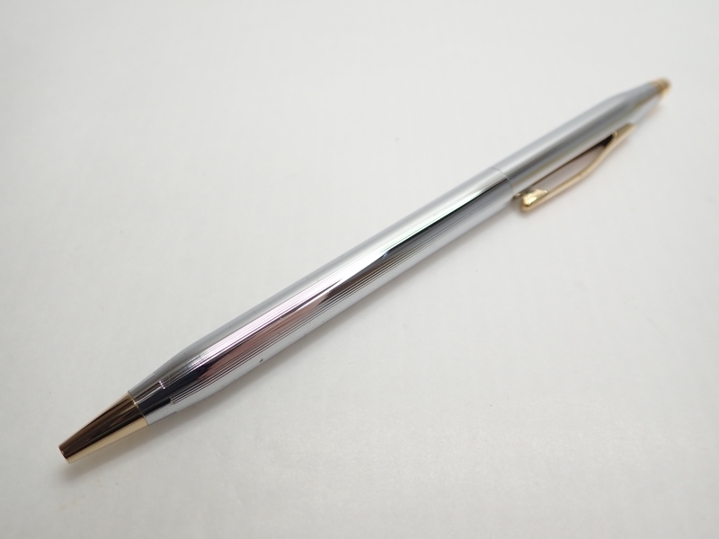 V918 CROSS クロス ヴィンテージ ボールペン シルバー×ゴールドカラー Stationery Vintage Penの画像3