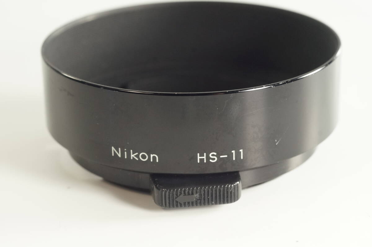 183『並品』Nikon HS-11 Ai-S Ai 50mm F1.8用 ニコン メタルフード レンズフードの画像1
