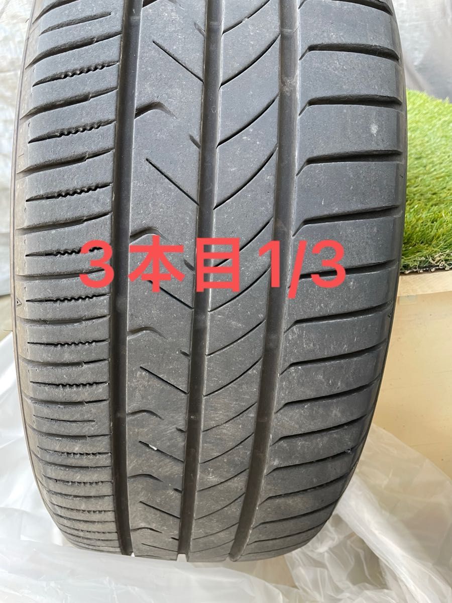 235/50R/18インチ夏タイヤホイール付き5穴×4本セット　ヴェルファイア30系前期付属のホイールナット付き